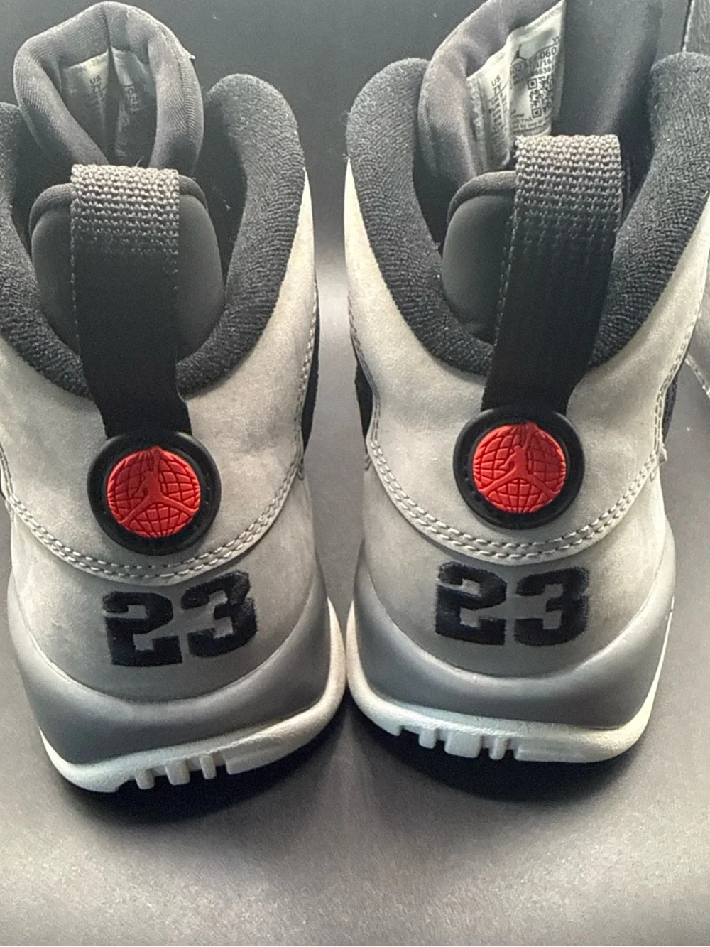 Size 7 (GS) - Jordan 9 Retro Mid Particle Grey, 302359-060, Clean, No Box